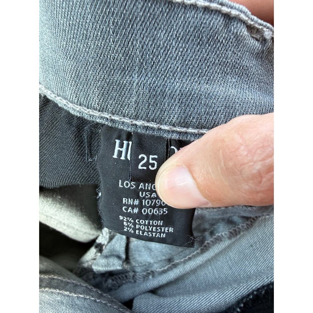 Hudson Spark Super Skinny Jeans Women’s Size 25 Dark Wash Stretch - Picture 6 of 9